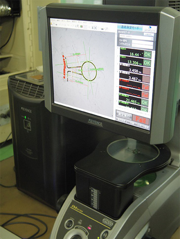 画像寸法測定器